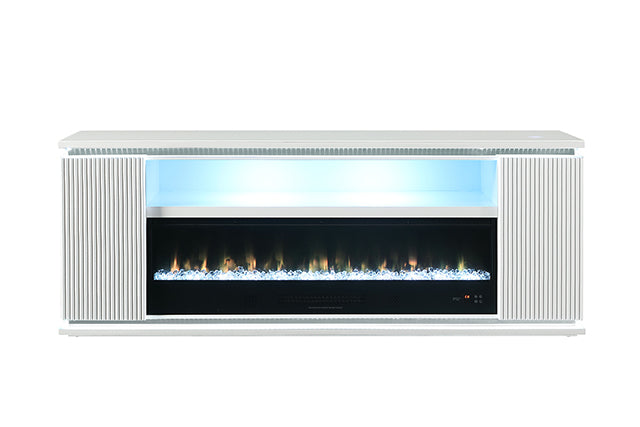 Medea 71" TV Stand w/ Electric Fire Place - Furniture Center (NY)