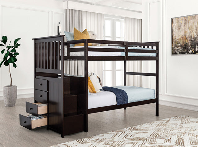 Ontario Twin/Twin Bunk Bed - Furniture Center (NY)