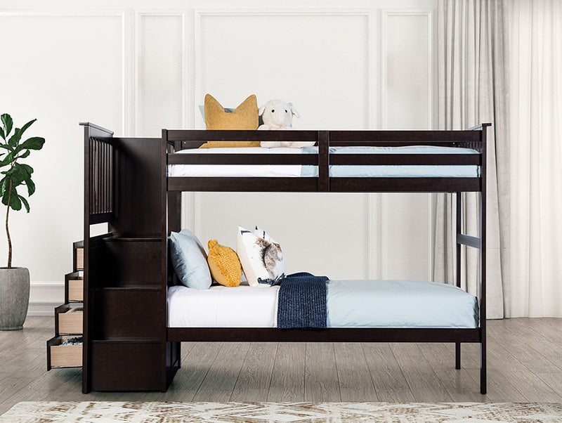 Ontario Twin/Twin Bunk Bed - Furniture Center (NY)