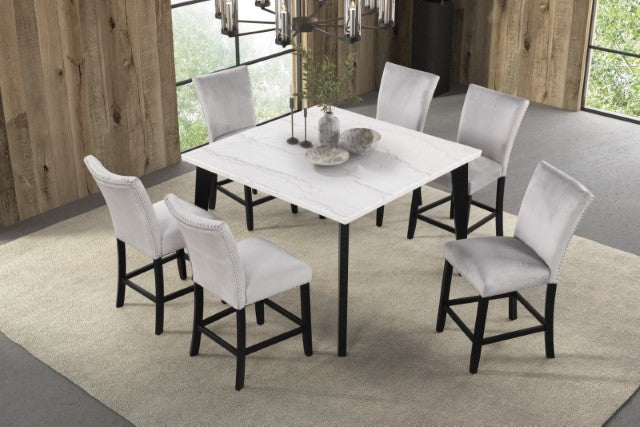 Sabro Square Counter Ht. Table - Furniture Center (NY)