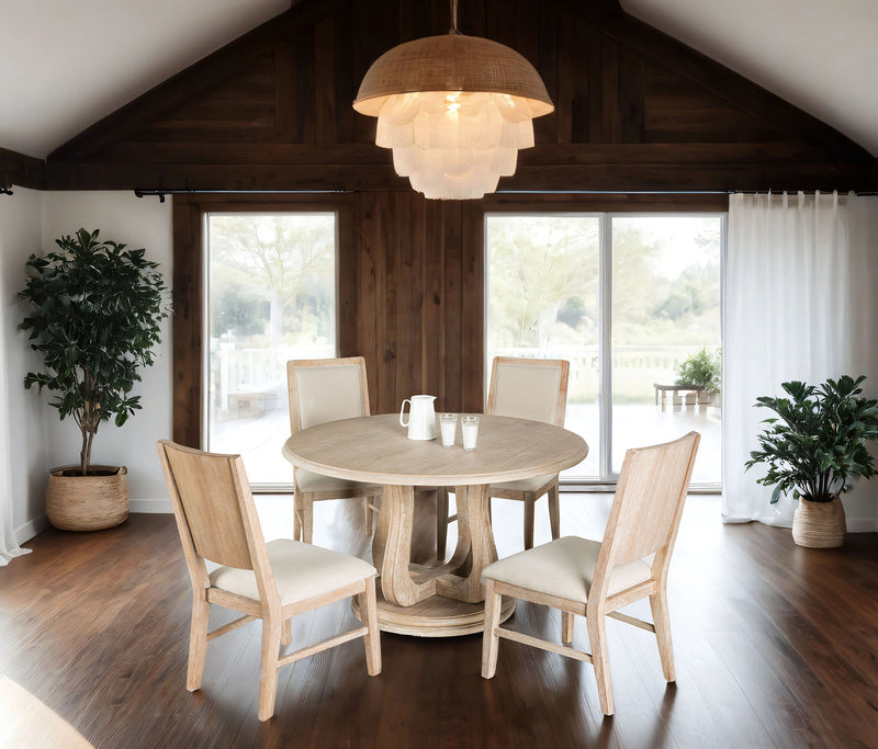 Orbetello 54" Round Dining Table - Furniture Center (NY)