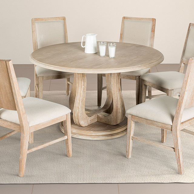 Orbetello 54" Round Dining Table - Furniture Center (NY)
