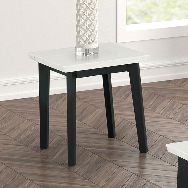 Thisted Square Marble End Table - Furniture Center (NY)