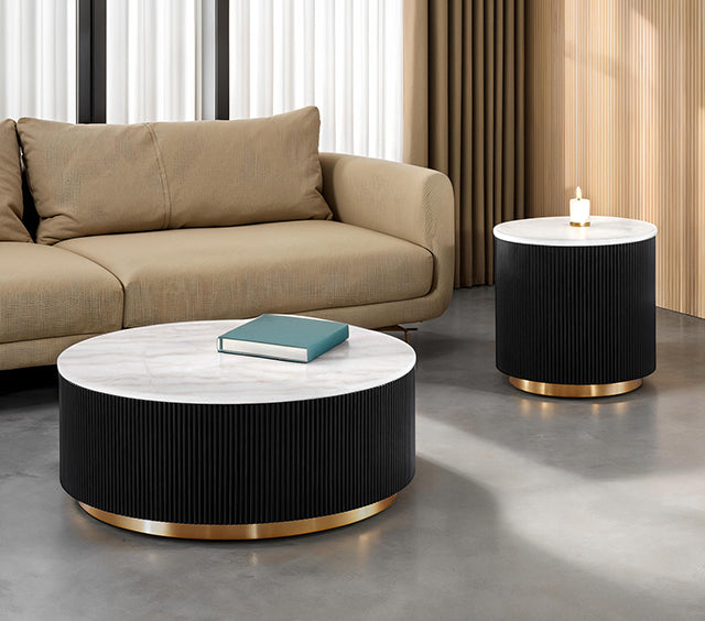 Virden Round End Table - Furniture Center (NY)