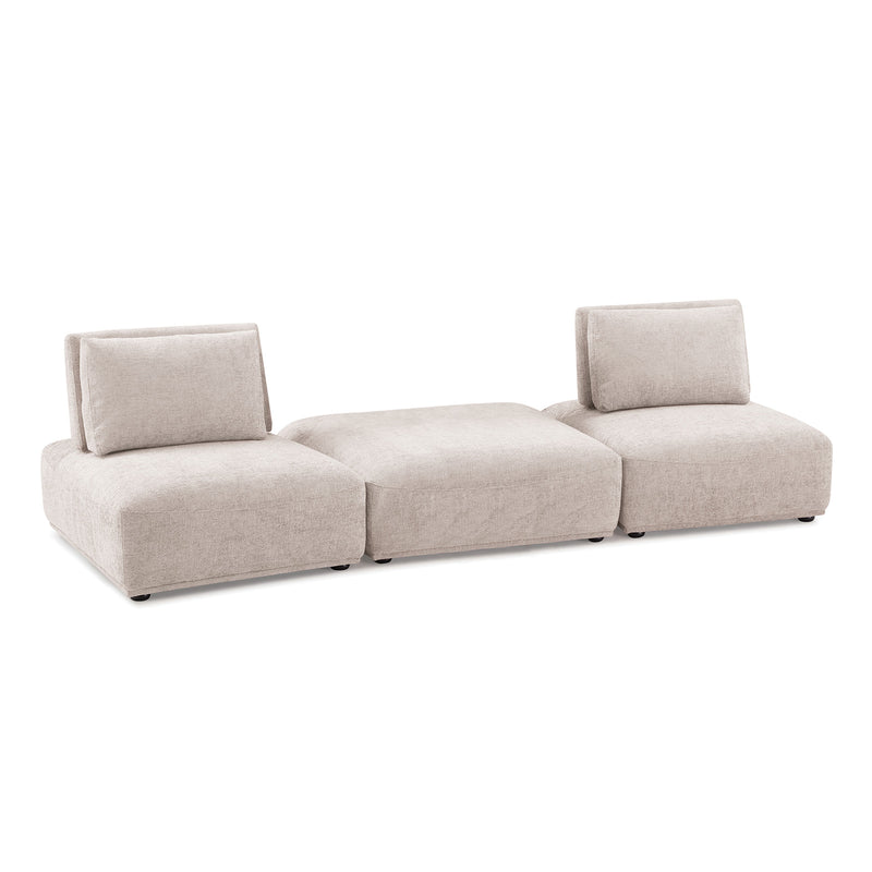 Stavanger 2-Seater w/ Square Ot - Furniture Center (NY)