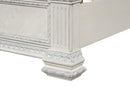 Promenade E.King & Queen Bed Brown & White - Furniture Center (NY)