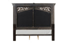 Promenade E.King & Queen Bed Brown & White - Furniture Center (NY)
