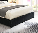 Laverni Bed Black, Grey & White