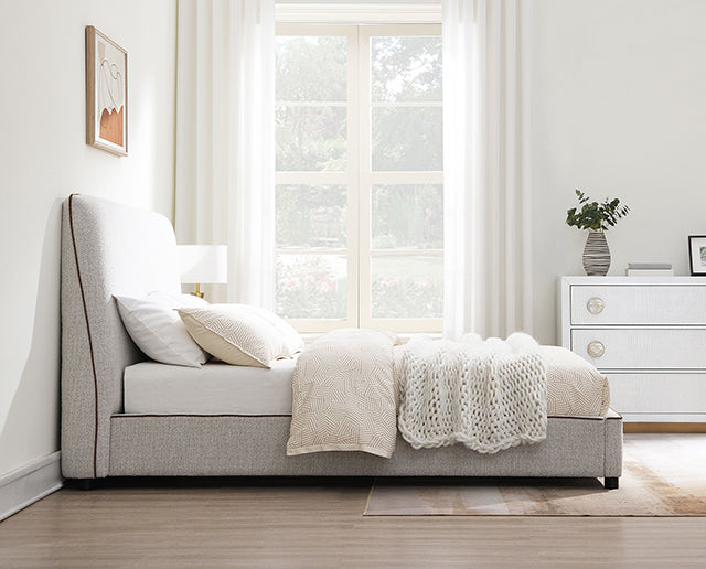 Pacifico Bed Brown - Furniture Center (NY)