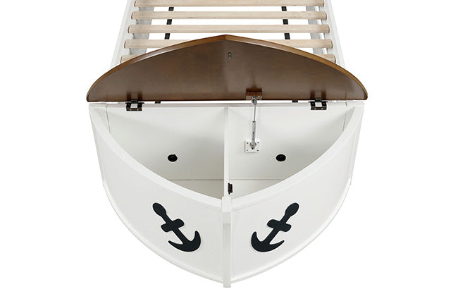 Poseidon Twin Captain Bed - Furniture Center (NY)