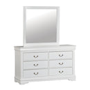 Louis Philippe Queen Bedroom Set - Furniture Center (NY)