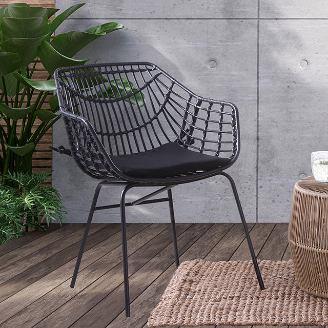 Livana Outdoor Chair (2/CTN) - Furniture Center (NY)