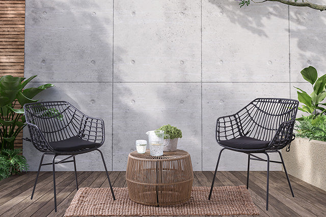 Livana Outdoor Chair (2/CTN) - Furniture Center (NY)
