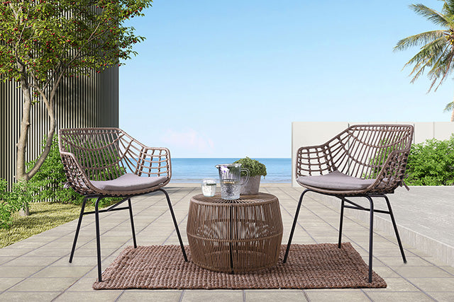 Livana Outdoor Chair (2/CTN) - Furniture Center (NY)