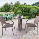 Aminta 3 & 5 Piece Patio Bistro Set