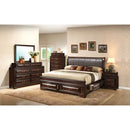 Queen Bed, 1 NS, Dresser Mirror & Chest