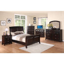 Queen Bed, 1 NS, Dresser Mirror & Chest