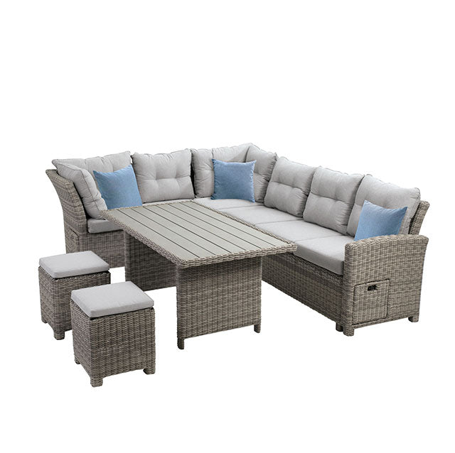 Malia Patio Dining Table - Furniture Center (NY)