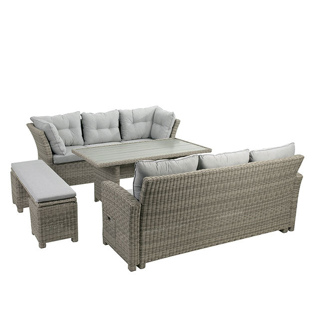 Malia Patio Dining Table - Furniture Center (NY)