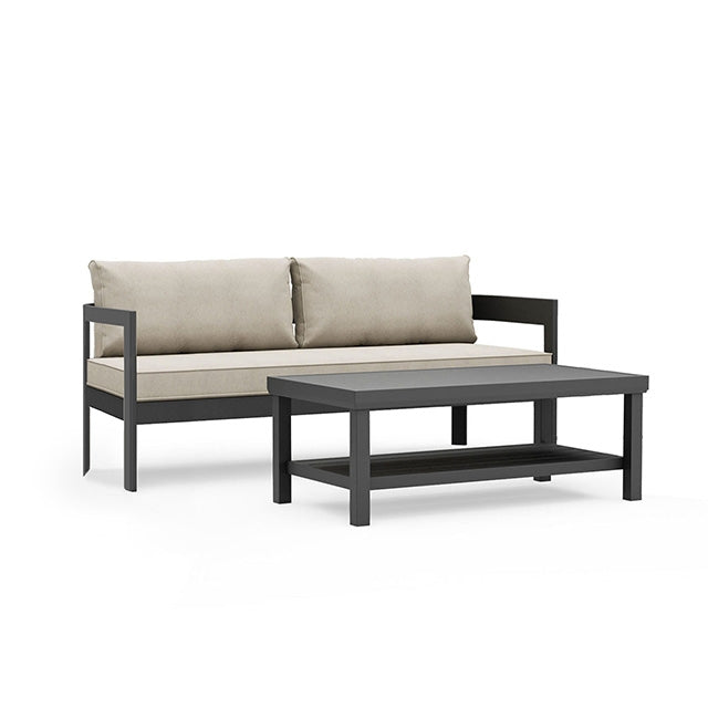 Lotus Sofa & Coffee Table Set - Furniture Center (NY)