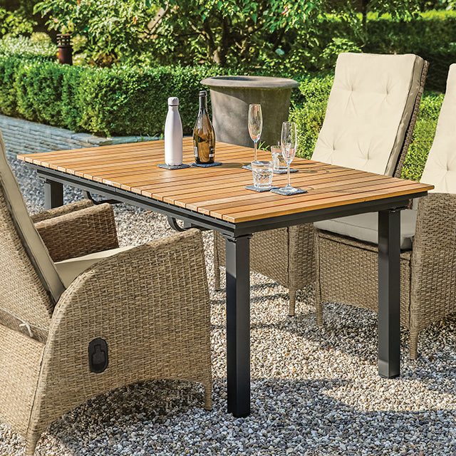 Mackay Patio Dining Table - Furniture Center (NY)