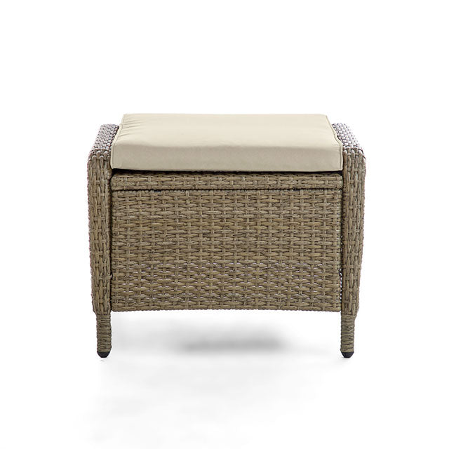 Mackay Ottoman (2/Ctn) - Furniture Center (NY)