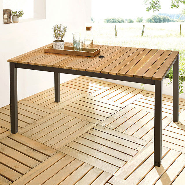 Mackay Patio Dining Table - Furniture Center (NY)