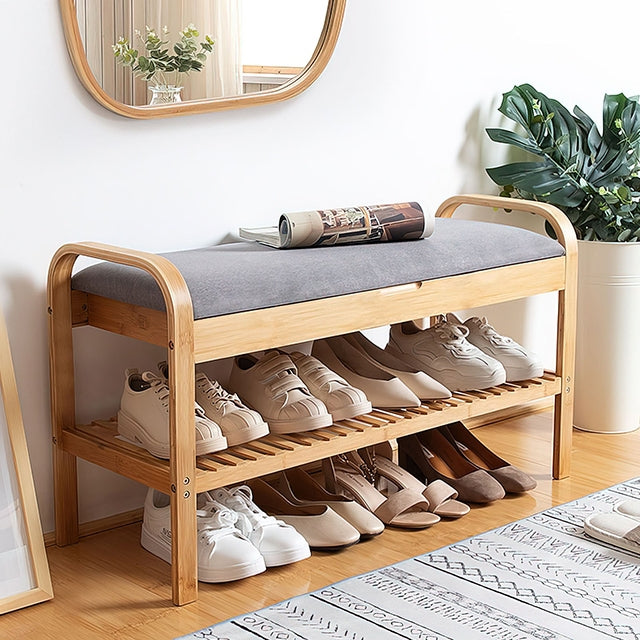 Skipper Shoe Storage Bench - Furniture Center (NY)