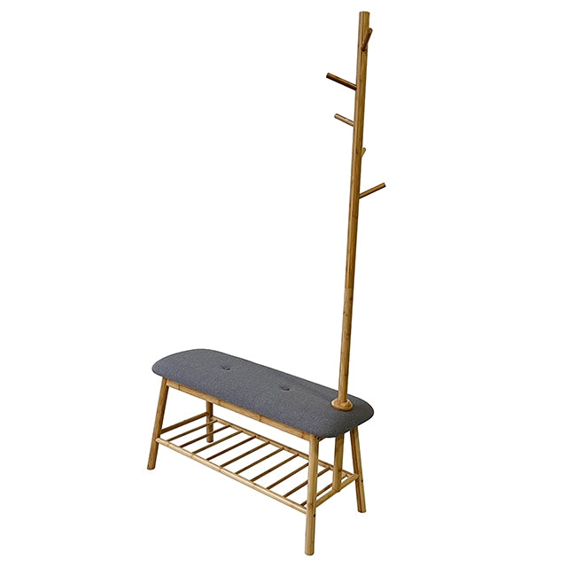 Mosier Hall Tree w/ Bench and Shoe Storage - Furniture Center (NY)