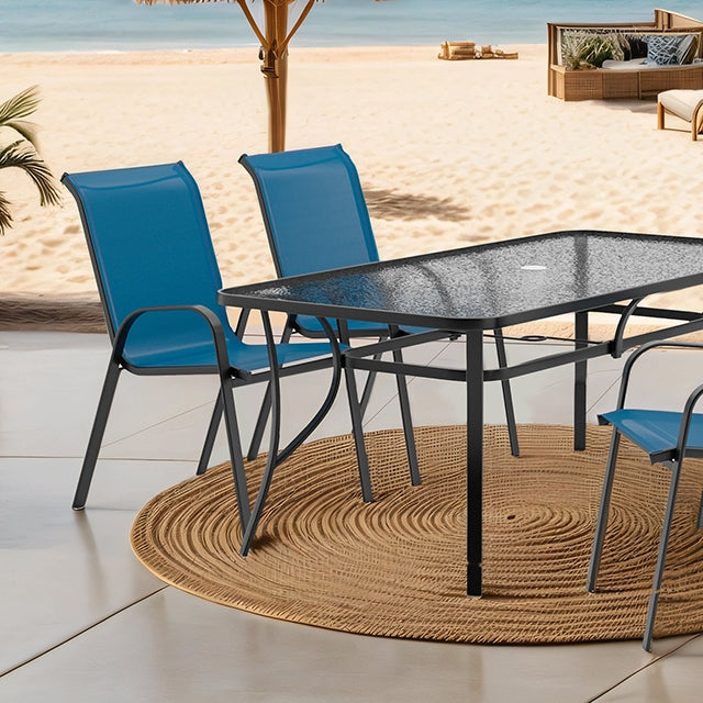 Pierro 5 Pc. Outdoor Dining Set - Furniture Center (NY)