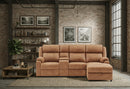 U6980 BROWN SECTIONAL - Furniture Center (NY)