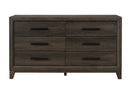 HARMONY BROWN DRESSER - Furniture Center (NY)