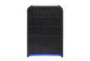 BECKETT WHT/BLK CHEST W/ LED - Furniture Center (NY)