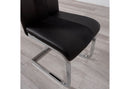 D915 BLACK DINING CHAIR