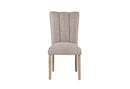 D02 NATURAL DINING TABLE + 8 D8683 DINING CHAIRS - Furniture Center (NY)