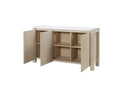 D1321 BUFFET W REAL MARBLE TOP - Furniture Center (NY)