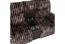 U6028 BROWN RECLINING SOFA/CONSOLE RECLINING LOVESEAT/GLIDER RECLINER - Furniture Center (NY)