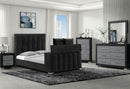 SERENITY/EMMA ONYX QUEEN BED GROUP - Furniture Center (NY)