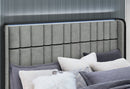 ISABELLA GREY KING BED GROUP - Furniture Center (NY)