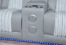 U8000 GREY P2 SECTIONAL WITH LED - Furniture Center (NY)