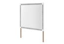 SOLEIL WHITE MIRROR - Furniture Center (NY)