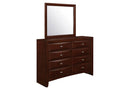 LINDA NEW MERLOT DRESSER - Furniture Center (NY)