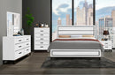 KATE WHITE QUEEN BED GROUP - Furniture Center (NY)
