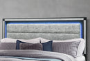 SOLEIL CHARCOAL QUEEN BED GROUP - Furniture Center (NY)