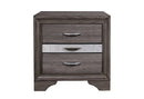 SEVILLE GREY NIGHTSTAND - Furniture Center (NY)