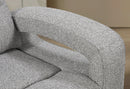 U6611 GREY 15 POWER RECLINING SOFA/POWER CONSOLE RECLINING LOVESEAT - Furniture Center (NY)