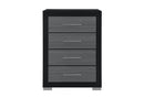 EMMA BLACK/GREY CHEST - Furniture Center (NY)