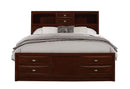 LINDA MERLOT KING BED GROUP - Furniture Center (NY)