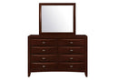 LINDA NEW MERLOT DRESSER - Furniture Center (NY)