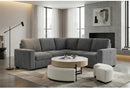 T42 NATURAL COFFEE TABLE WITH 3 STOOLS - Furniture Center (NY)